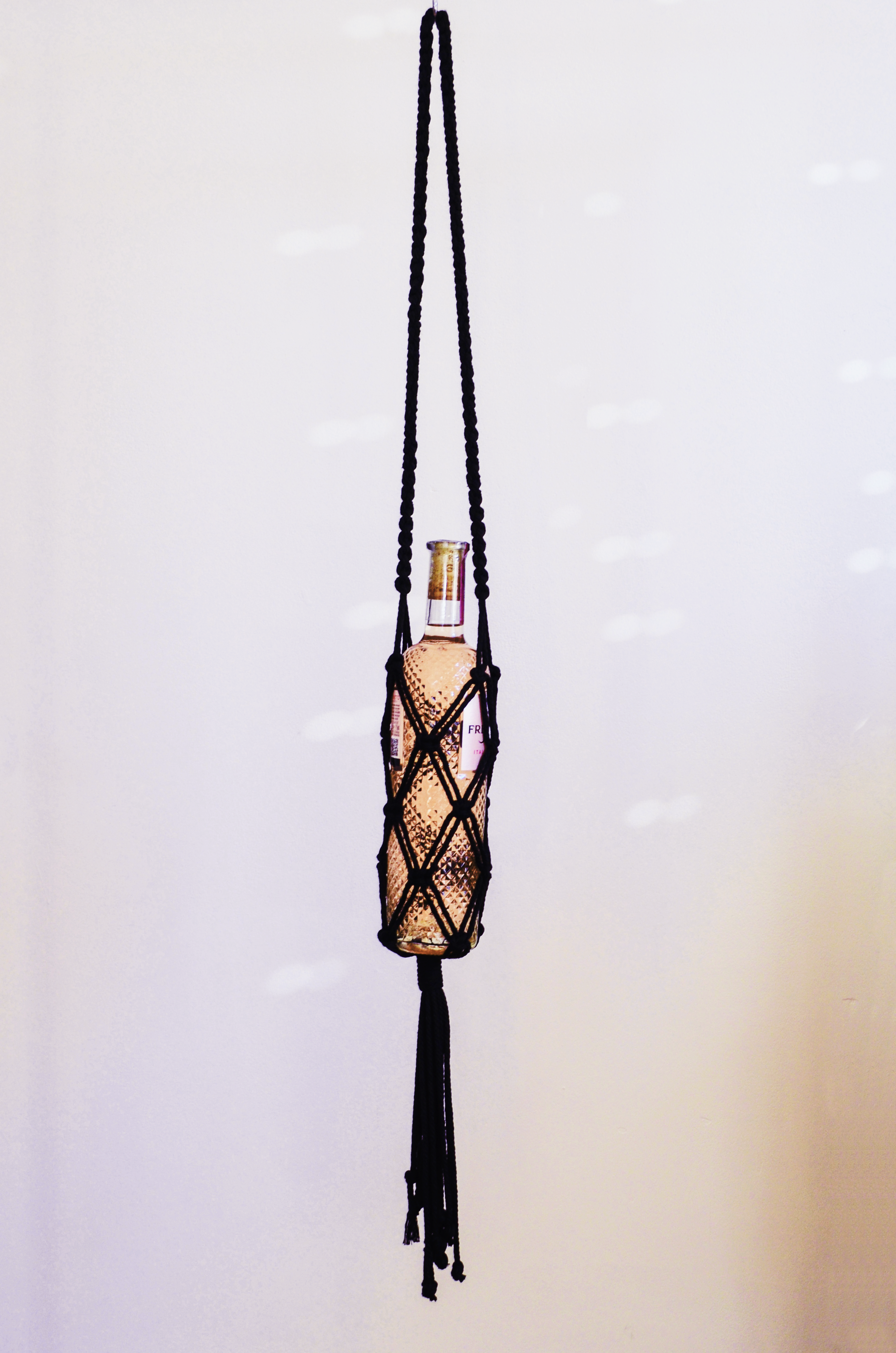 Macramé Bottle Carrier