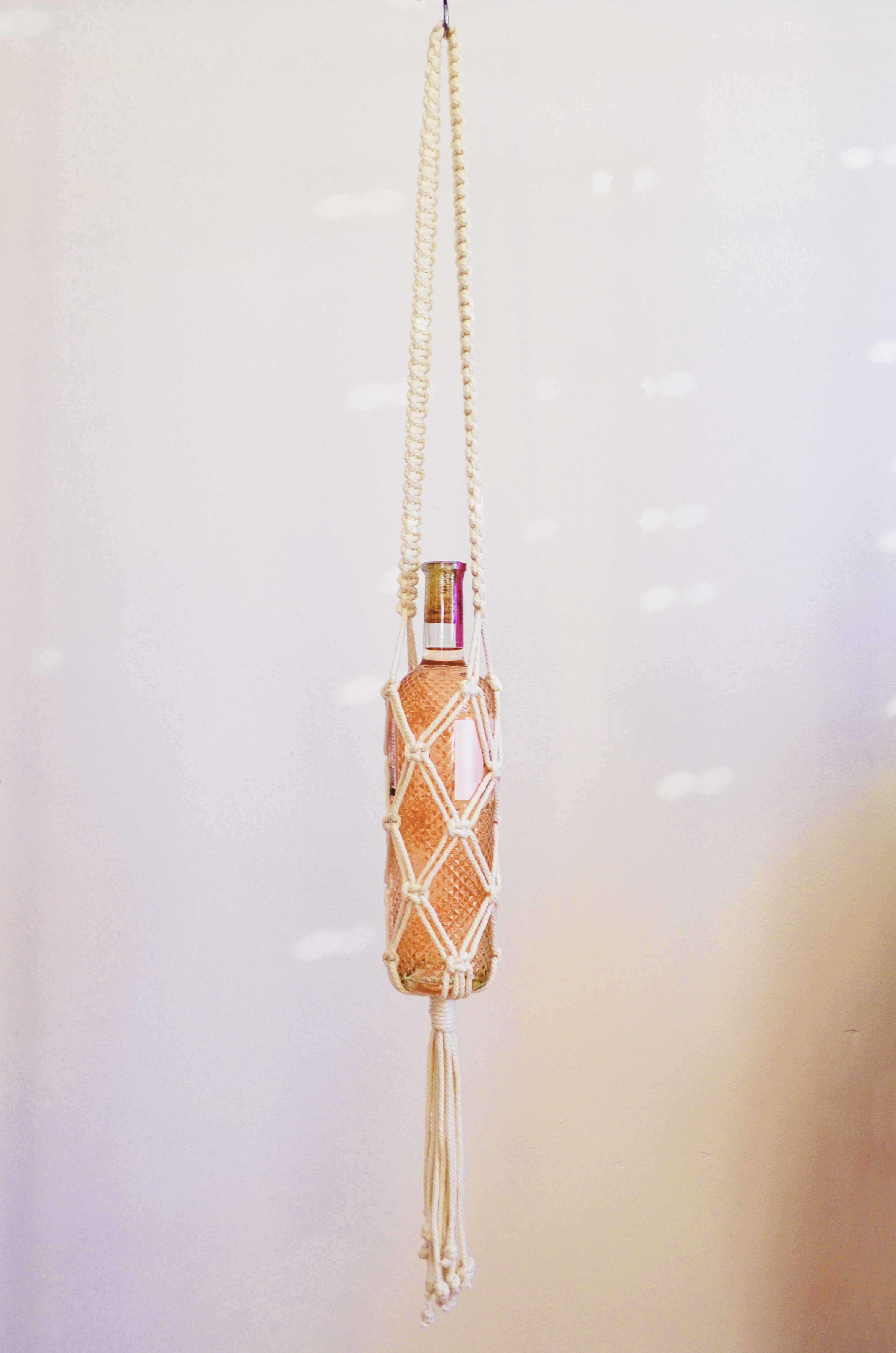Macramé Bottle Carrier